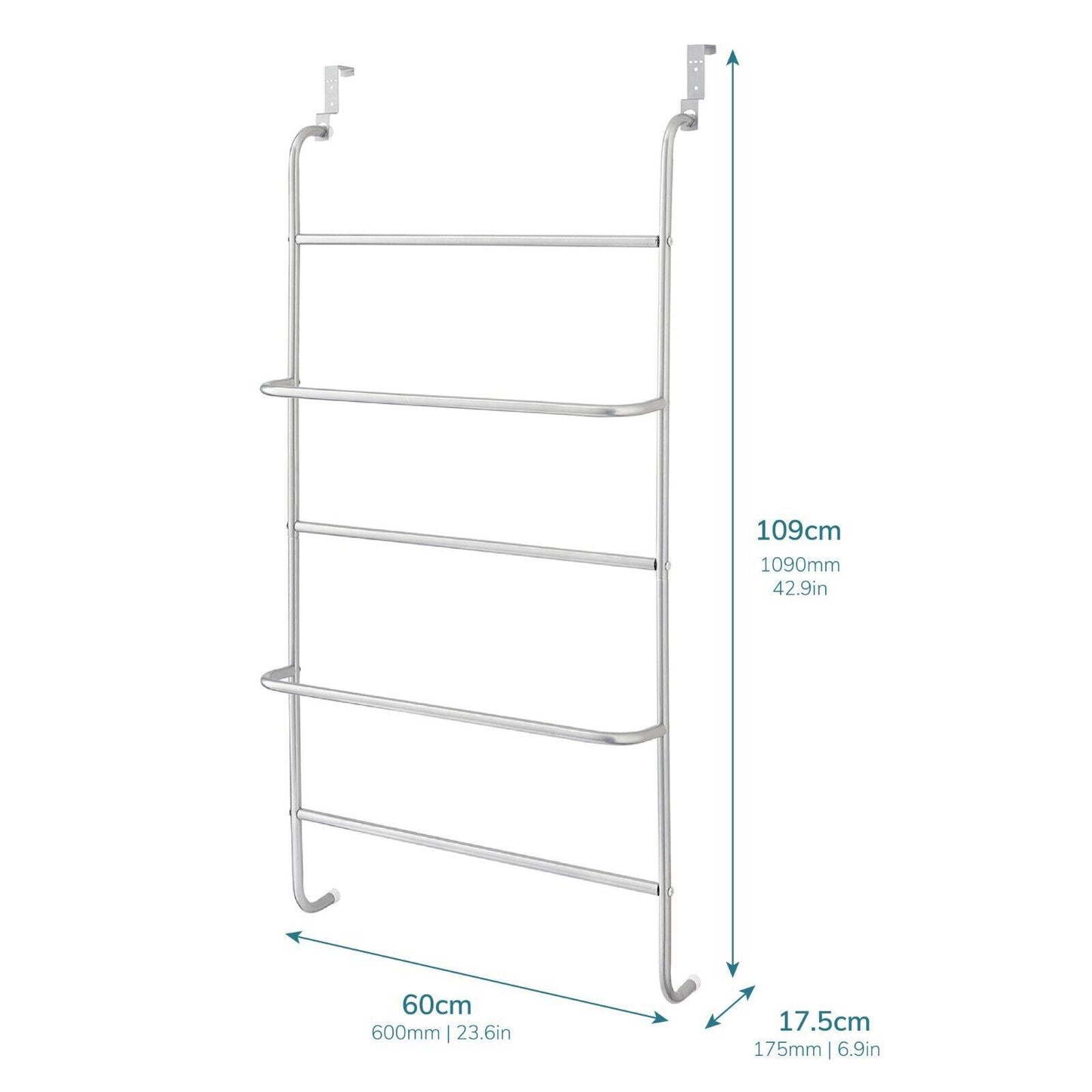 5 Tier Over Door Bar In Powder Coating