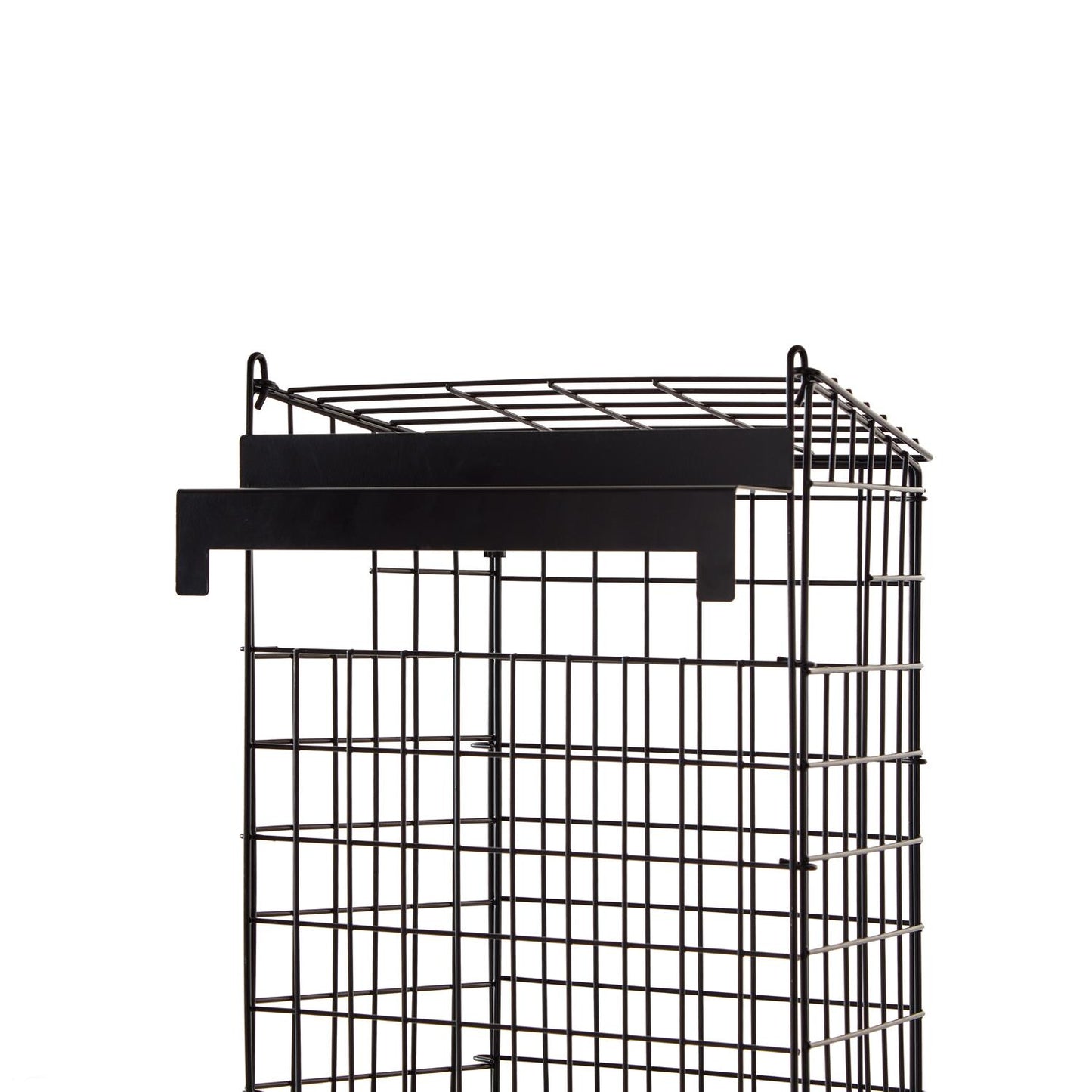 Large Black Letterbox Cage over the Letterbox Fit