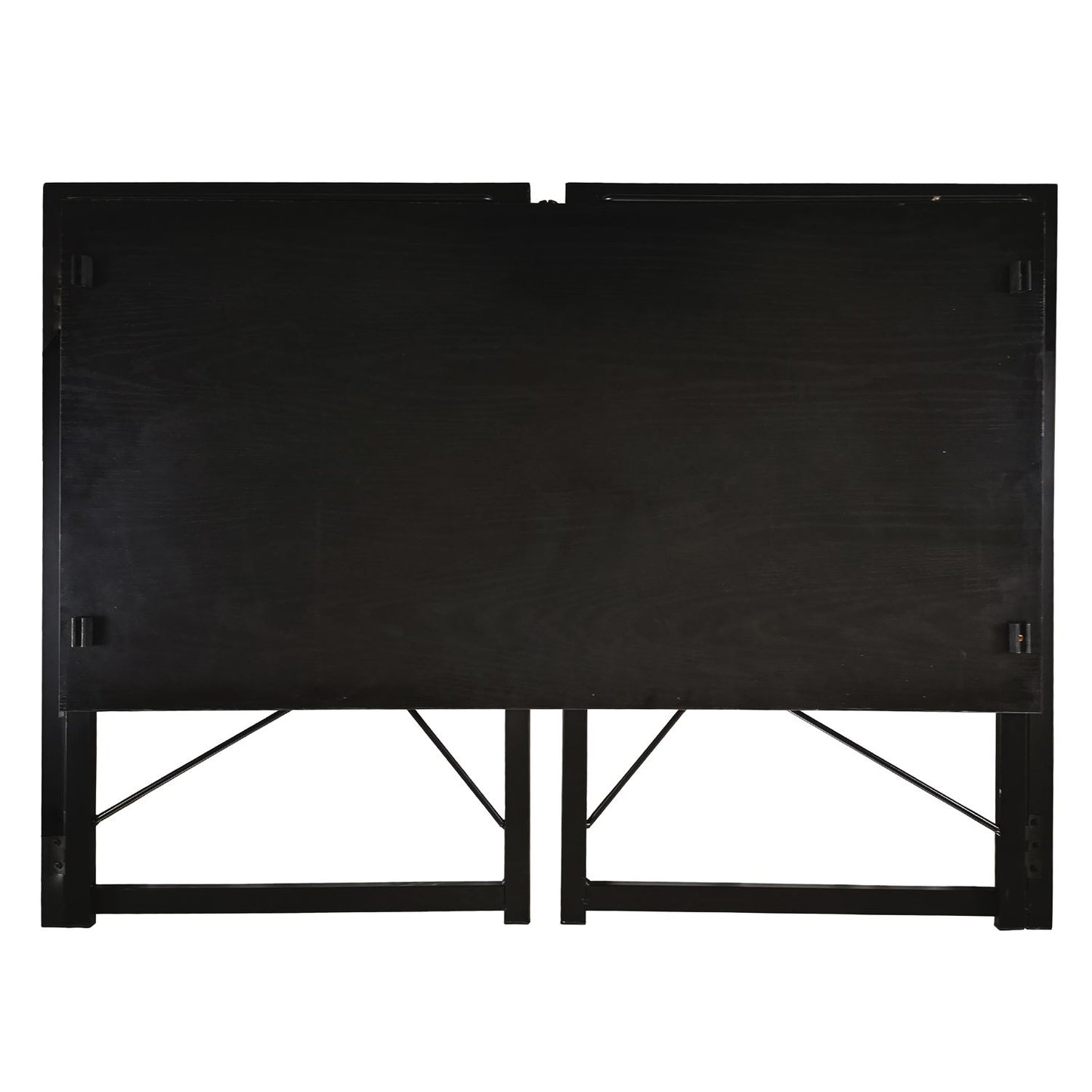 Multifunction Folding Desk Portable Compact Computer Table In Black