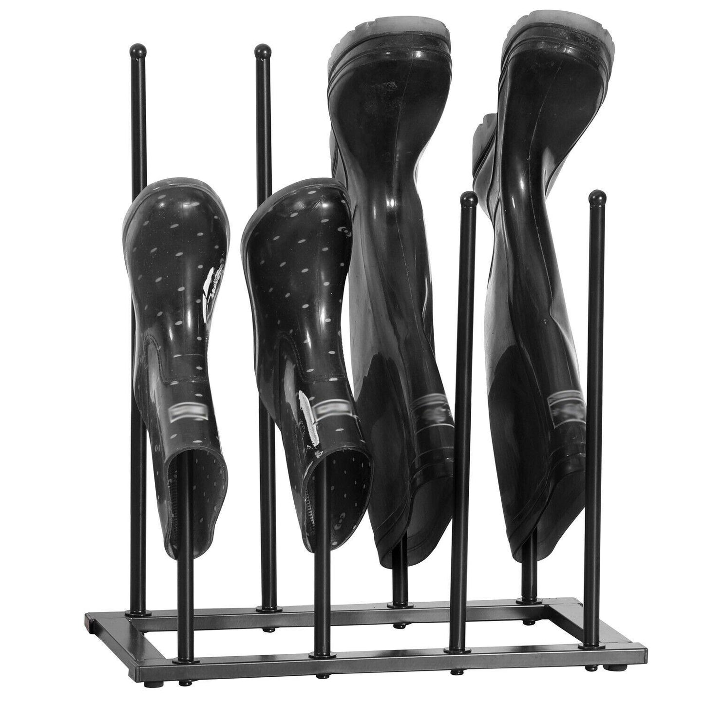 4 Pair Welly Boot Rack