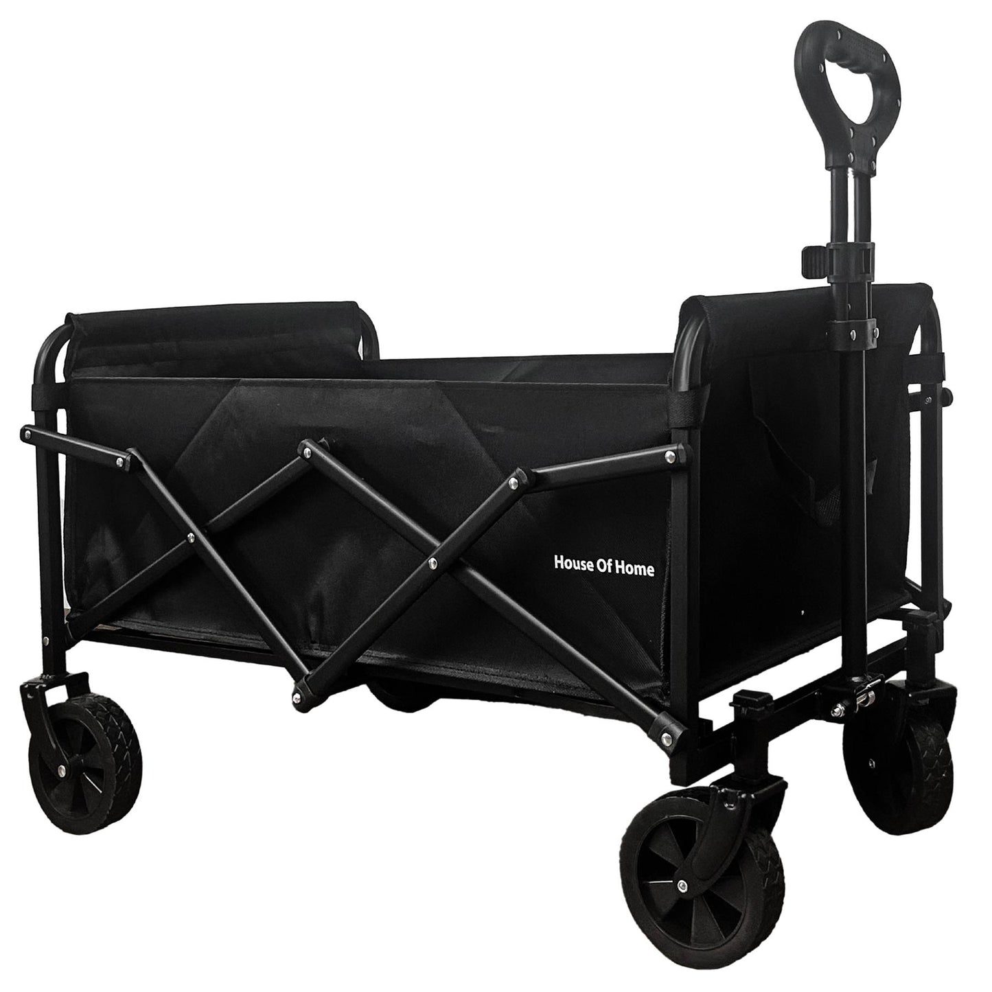 70L Foldable Utility Trolley Garden Home Camping Festivals No Assembly 100kg Load