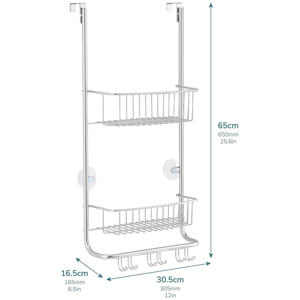Over Door Shower Caddy In Nano Coating