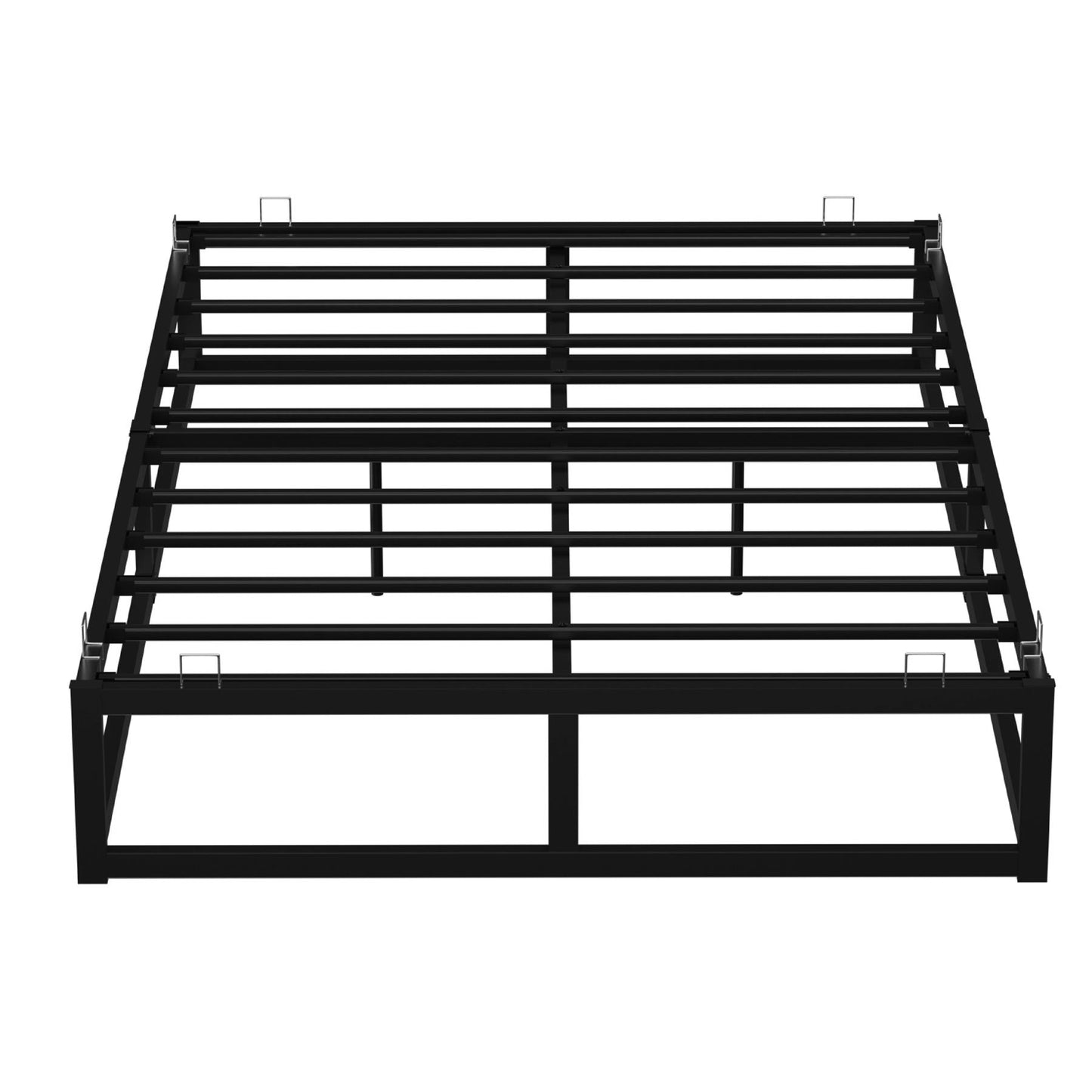 King Bed Frame Extra Strong Platform Metal Frame Bedroom Easy Build