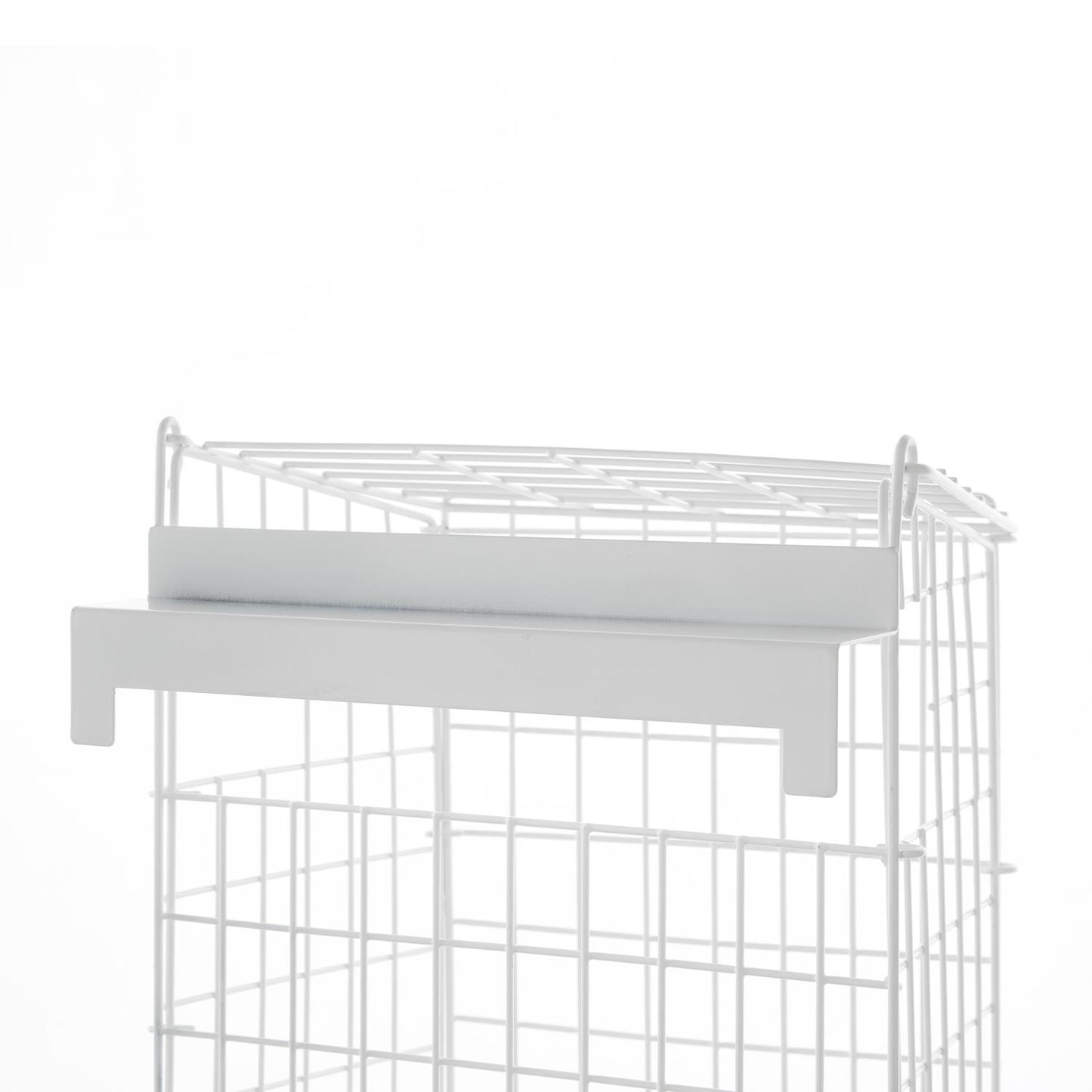 Large White Letterbox Cage over the Letterbox Fit