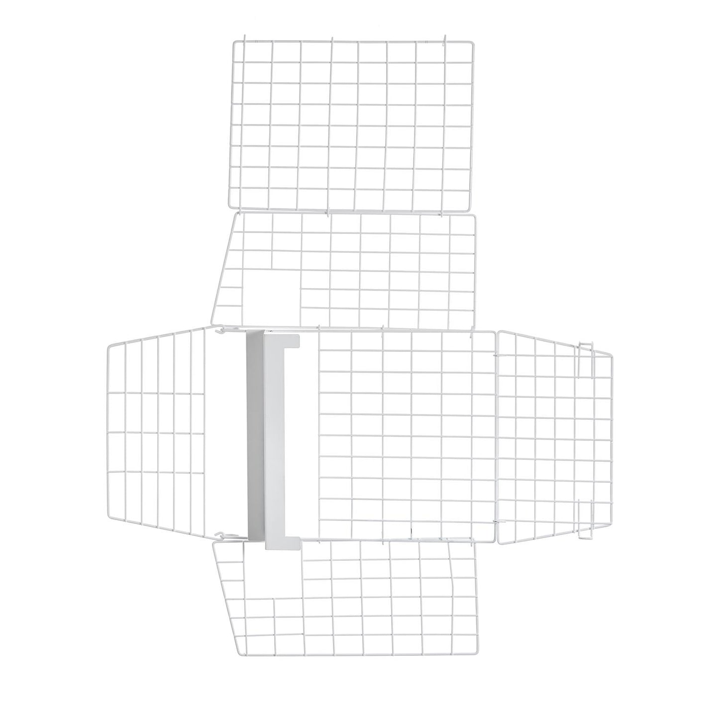 Large White Letterbox Cage over the Letterbox Fit