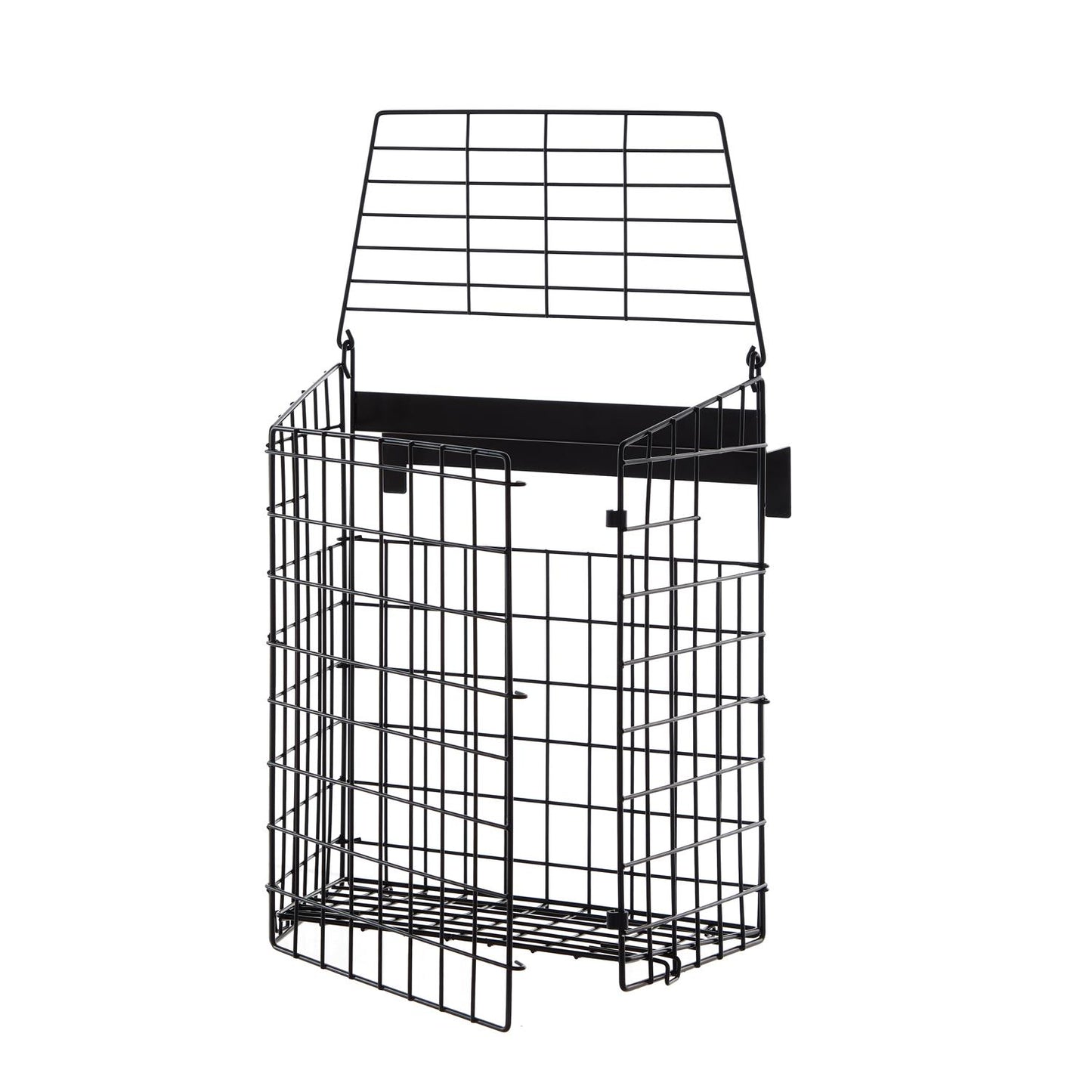 Large Black Letterbox Cage over the Letterbox Fit