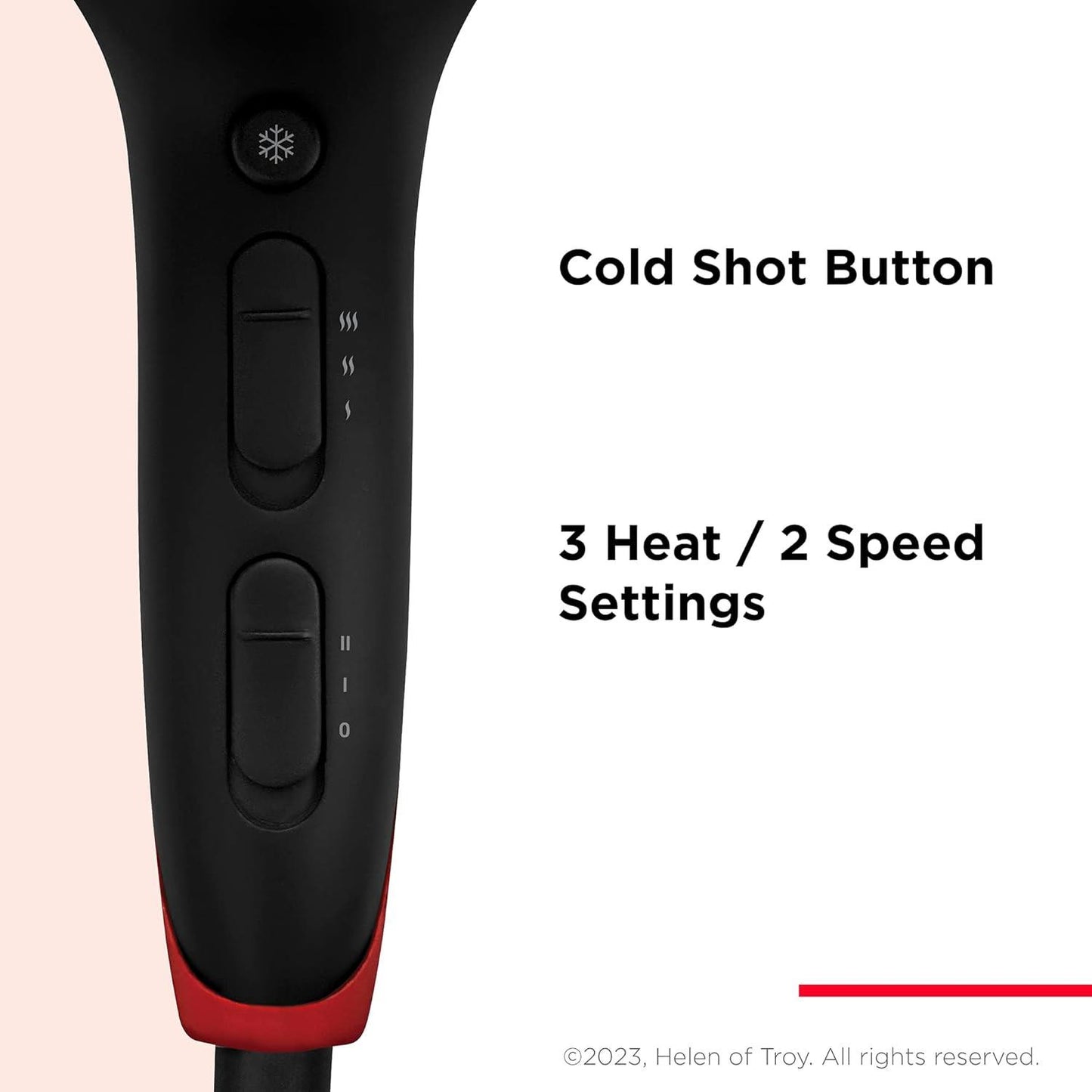 REVLON Smoothstay Coconut Oil-Infused Hair Dryer + Volumising Diffuser