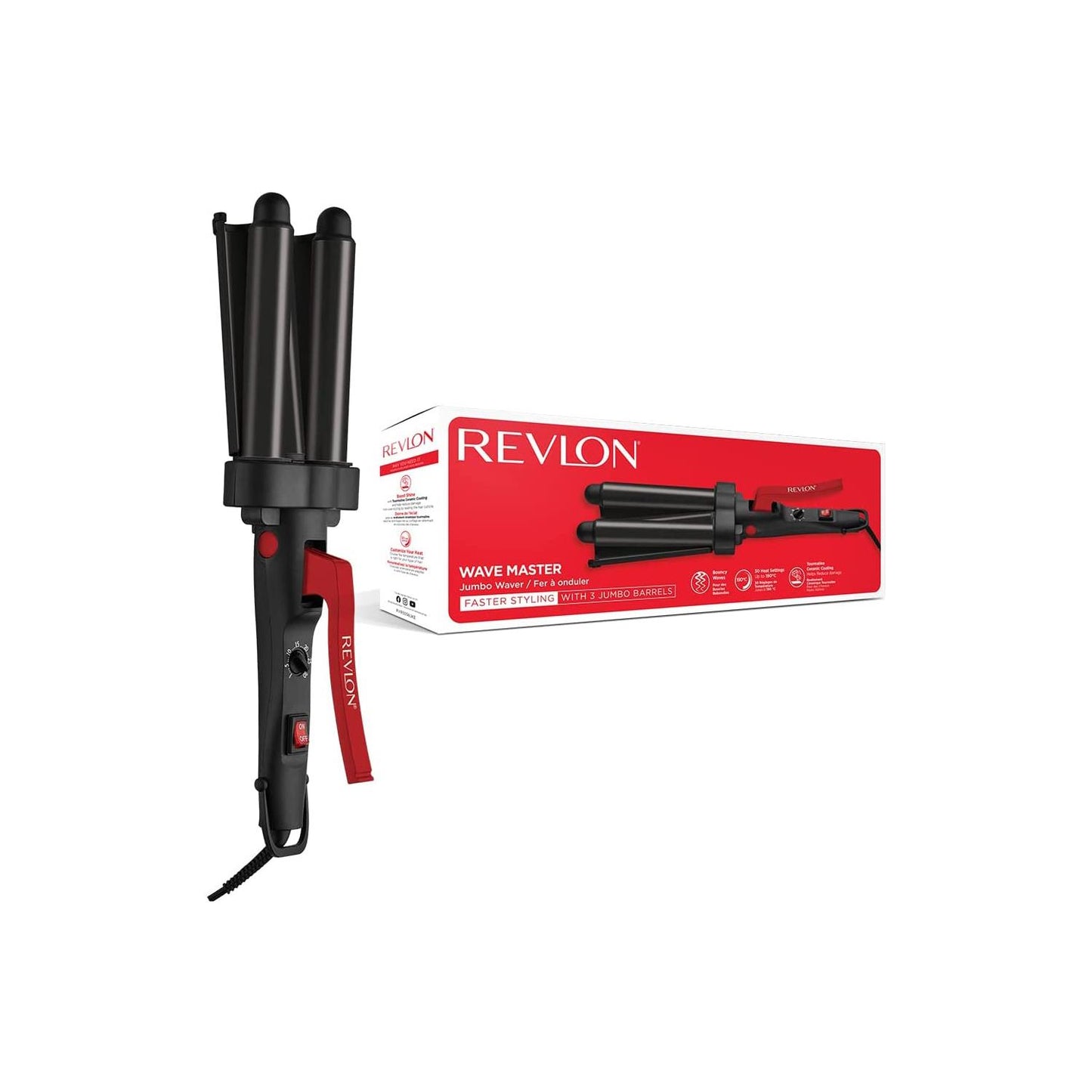 Revlon Wave Master Jumbo 3 Barrel Hair Waver