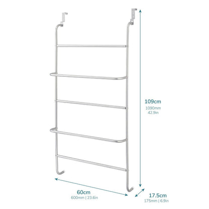 5 Tier Over Door Bar In Powder Coating