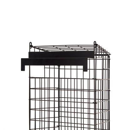 Large Black Letterbox Cage over the Letterbox Fit