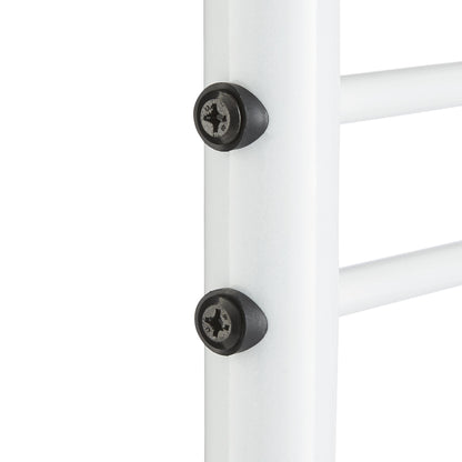 Multi Purpose Stand 18 Hooks For Clothes Shoes Hats Bags - White