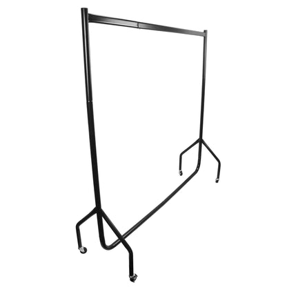 Superior Heavy Duty 4FT Long x 5FT Clothes Rail In Black