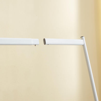 4ft  x 5ft Heavy duty clothes rail in white