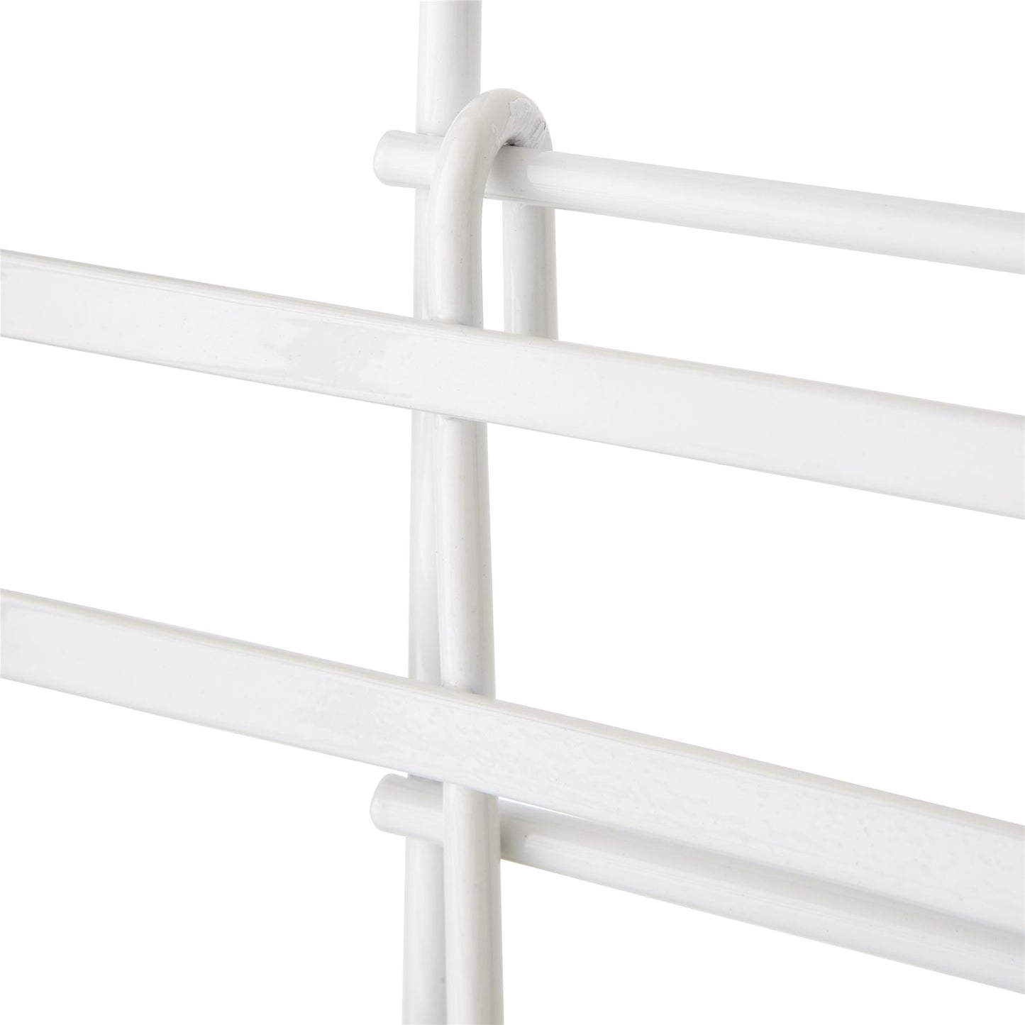 3 Tier Non Rust Hanging Shower Caddy Bathroom Organiser in White