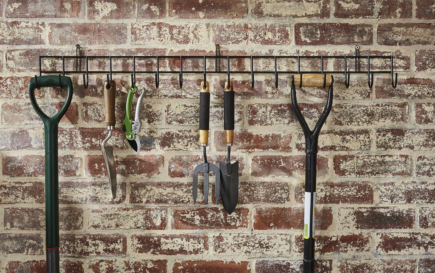 Extra-Long Tool Rack In Black Powder Coating