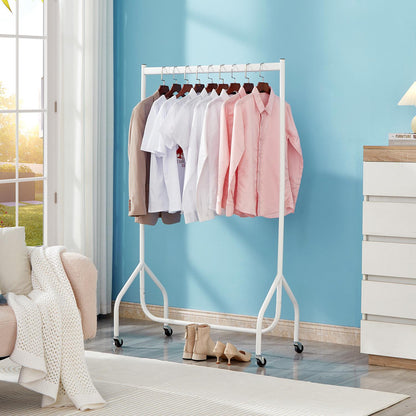 3ft x 5ft Heavy duty clothes rail in white