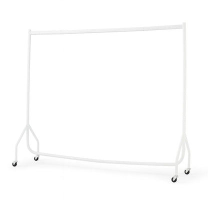 5ft x 5ft  Heavy duty clothes rail in white