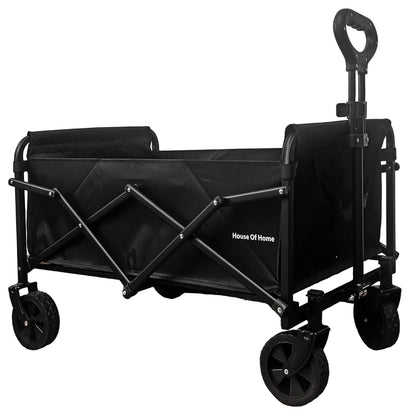 70L Foldable Utility Trolley Garden Home Camping Festivals No Assembly 100kg Load