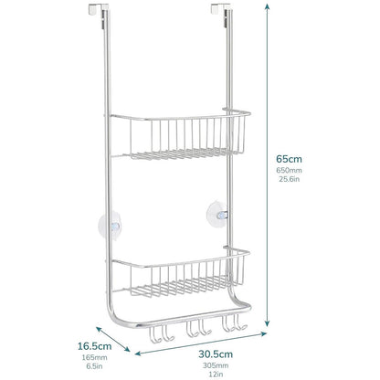Over Door Shower Caddy In Nano Coating