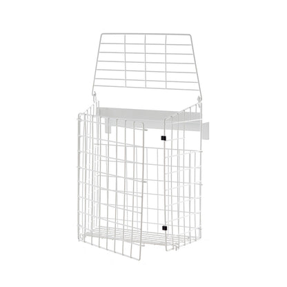 Large White Letterbox Cage over the Letterbox Fit