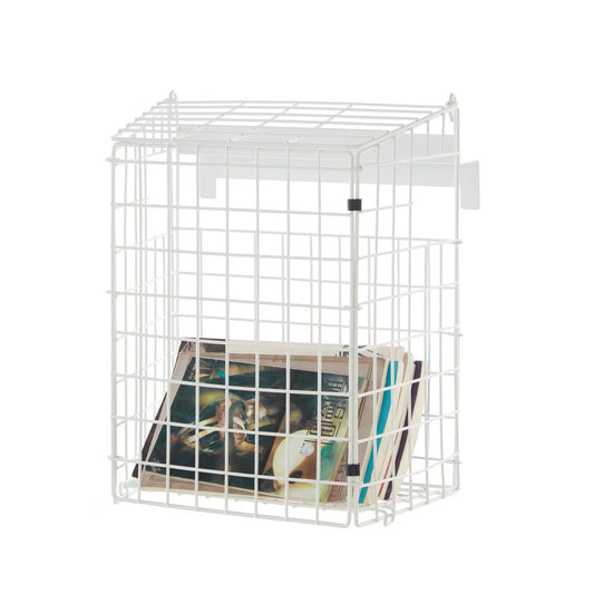 Large White Letterbox Cage over the Letterbox Fit
