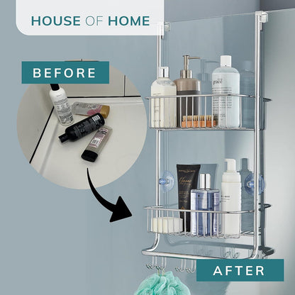 Over Door Shower Caddy In Nano Coating