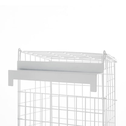 Large White Letterbox Cage over the Letterbox Fit