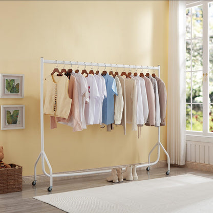 Superior Heavy Duty 6FT Long x 5FT Tall Clothes Rail In Black