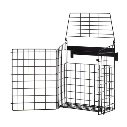 Large Black Letterbox Cage over the Letterbox Fit