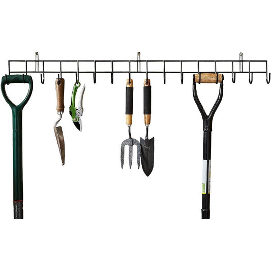 Extra-Long Tool Rack In Black Powder Coating