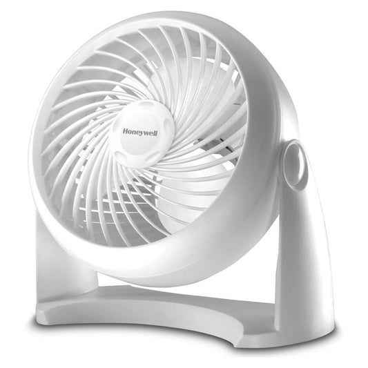 OVERBOX White Honeywell Turbo Fan Wall Mountable 3 Speed Home Office Desk Fan UK Plug