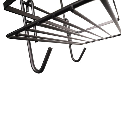 3 Tier Non Rust Hanging Shower Caddy Bathroom Organiser in Black