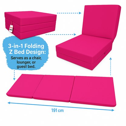 Z Bed Dark pink (fuchsia)