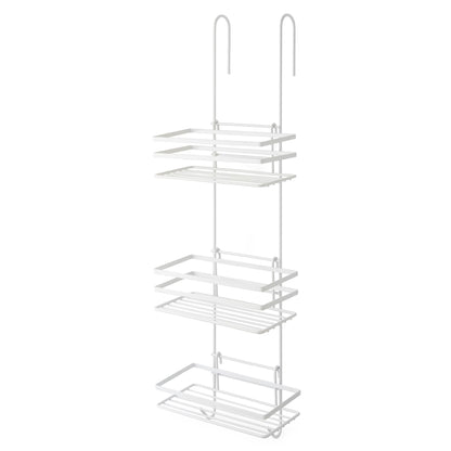 3 Tier Non Rust Hanging Shower Caddy Bathroom Organiser in White