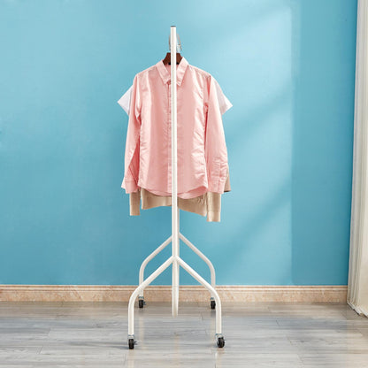 4ft  x 5ft Heavy duty clothes rail in white