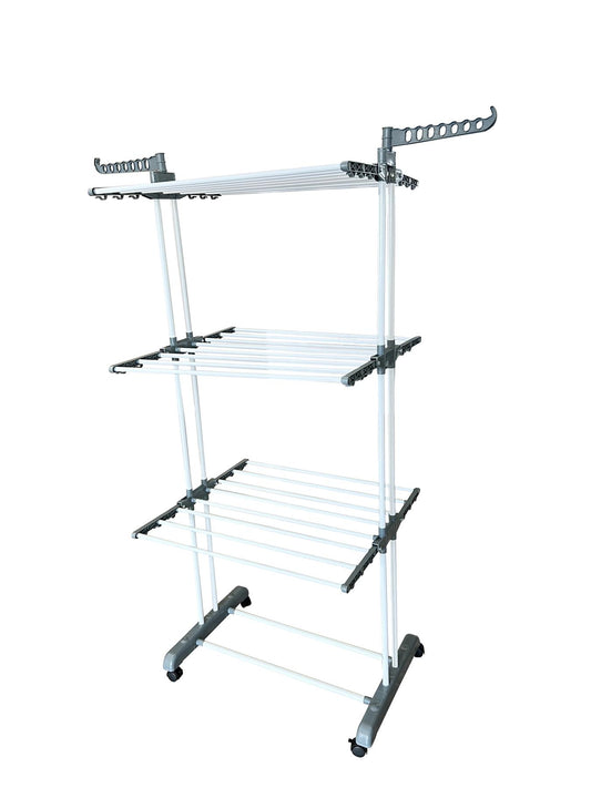 Folding 3 tier Airer tower drying rack 26m