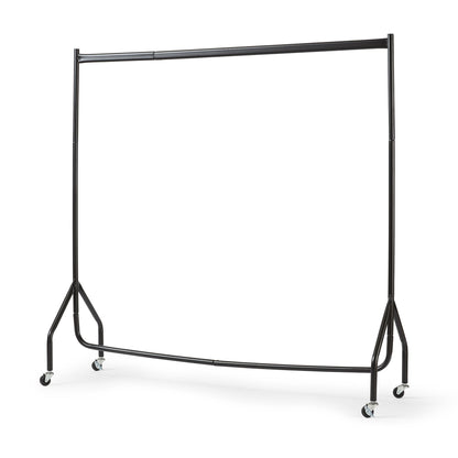 Superior Heavy Duty 5FT Long x 5FT Tall Clothes Rail In Black